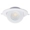 Satco 15W LED Gimbaled Downlight 6 in. - RGB & Tunable White - Round Starfish IOT - White 1200L 120-277V S11295 - alternate 5